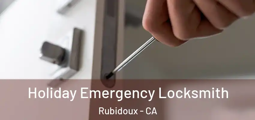  Holiday Emergency Locksmith Rubidoux - CA