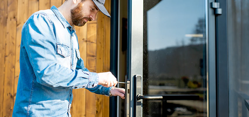 Frameless Glass Storefront Door Locks Replacement in Rubidoux, CA